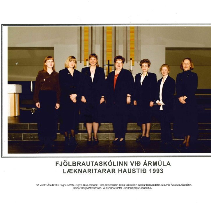 Læknaritarar haust 1993