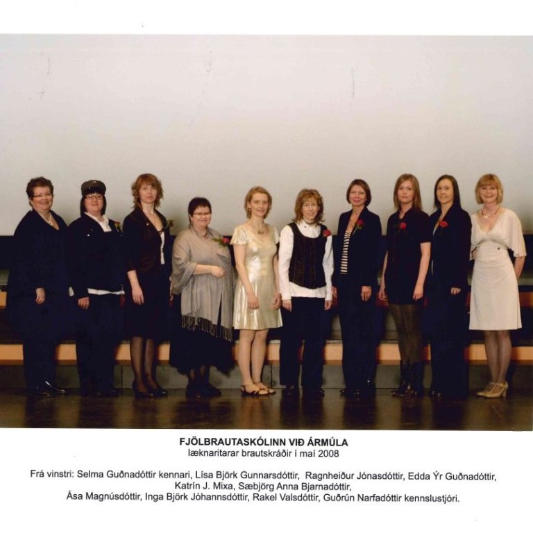 Læknaritarar vor 2008