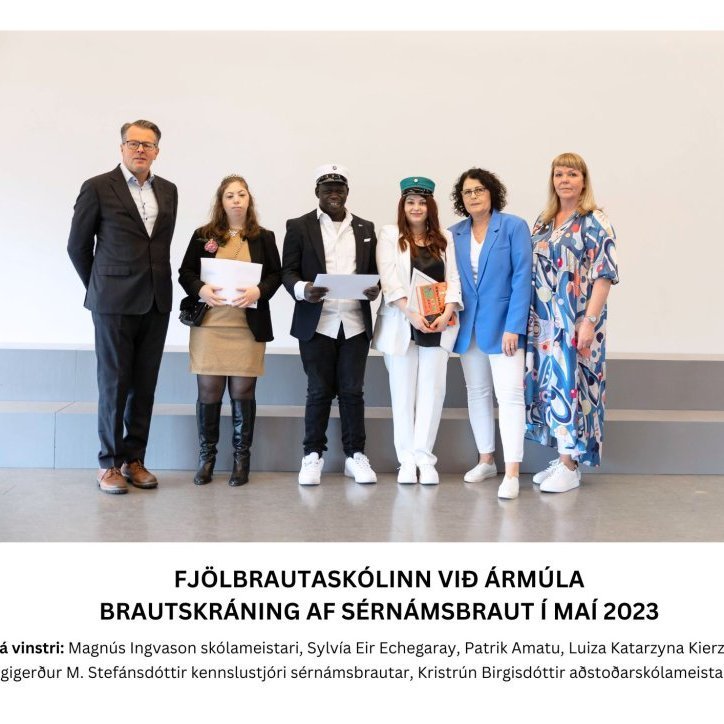 Sérnámsbraut vor 2023