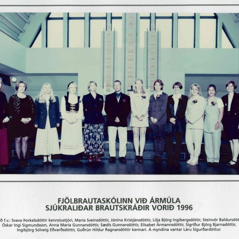 Sjúkraliðar vor 1996