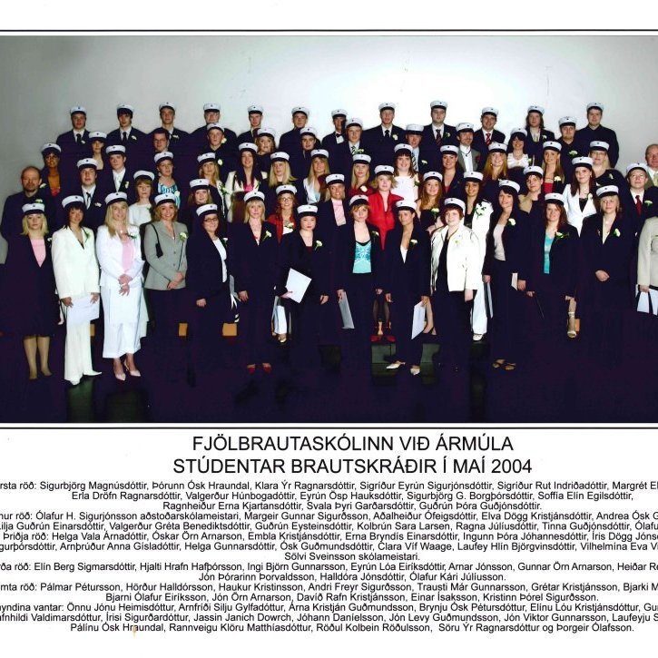 Stúdentar vor 2004
