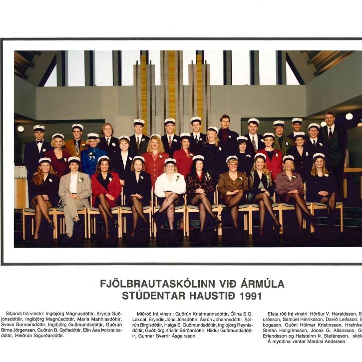 Stúdentar haust 1991