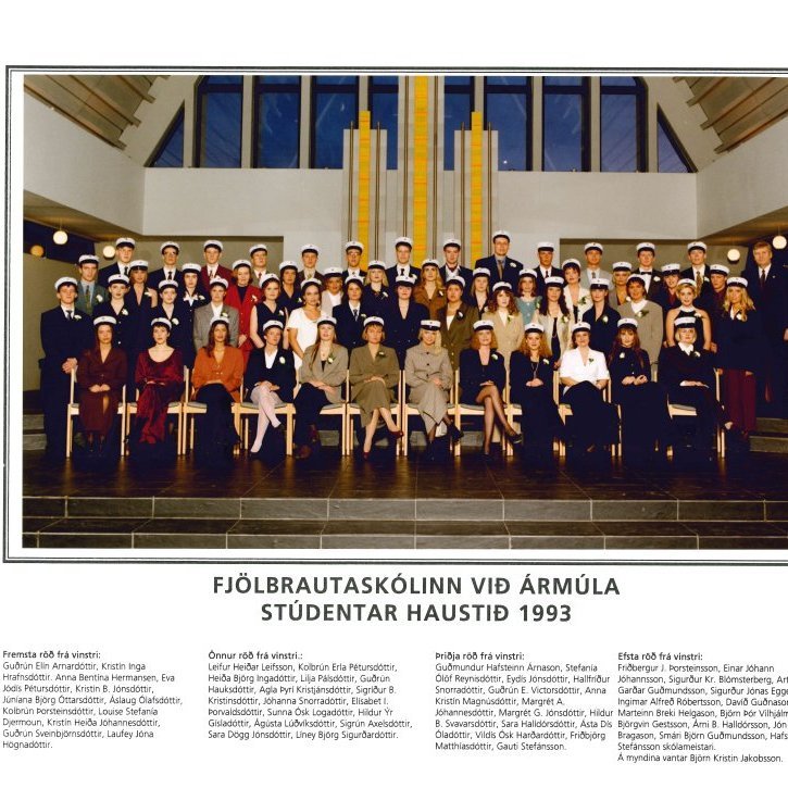 Stúdentar haust 1993