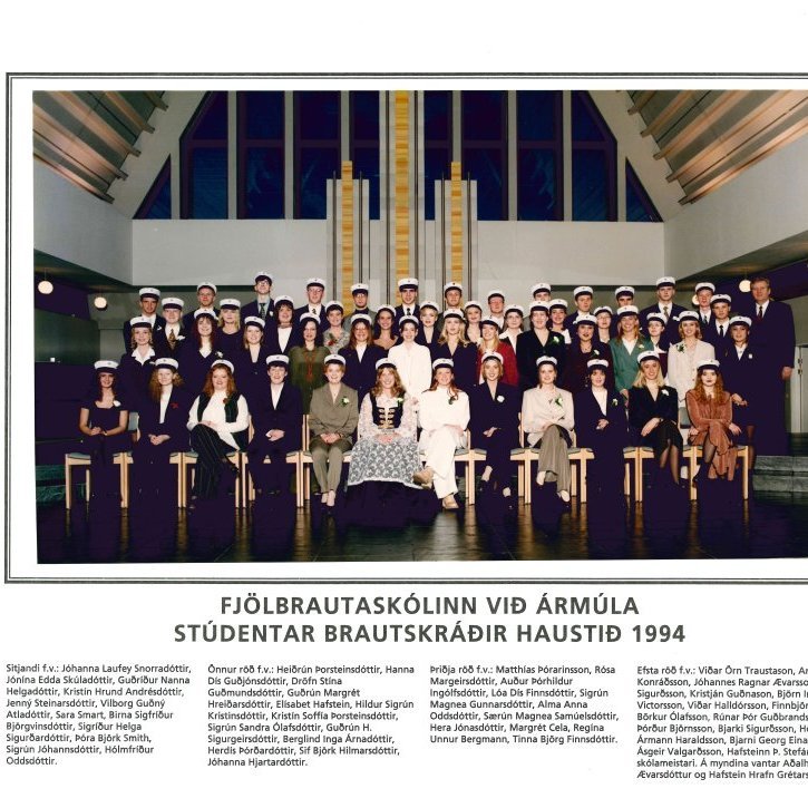Stúdentar haust 1994