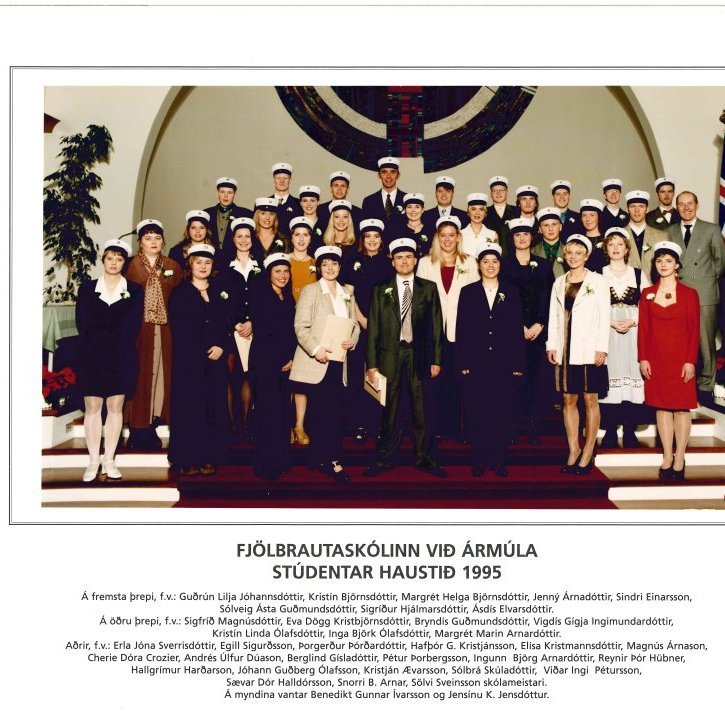 Stúdentar haust 1995