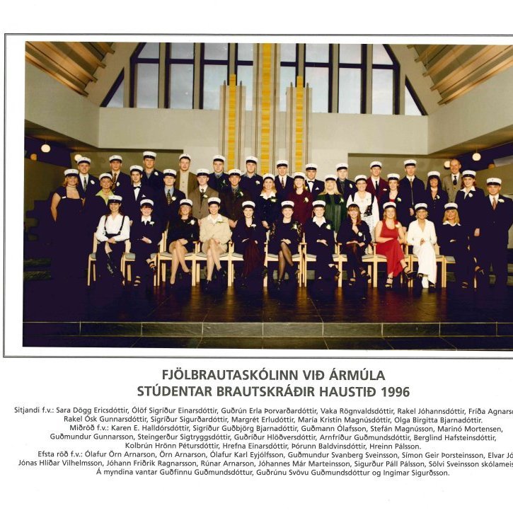 Stúdentar haust 1996