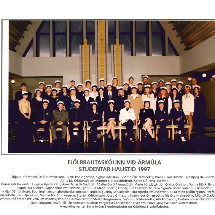 Stúdentar haust 1997