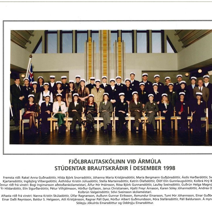 Stúdentar haust 1998