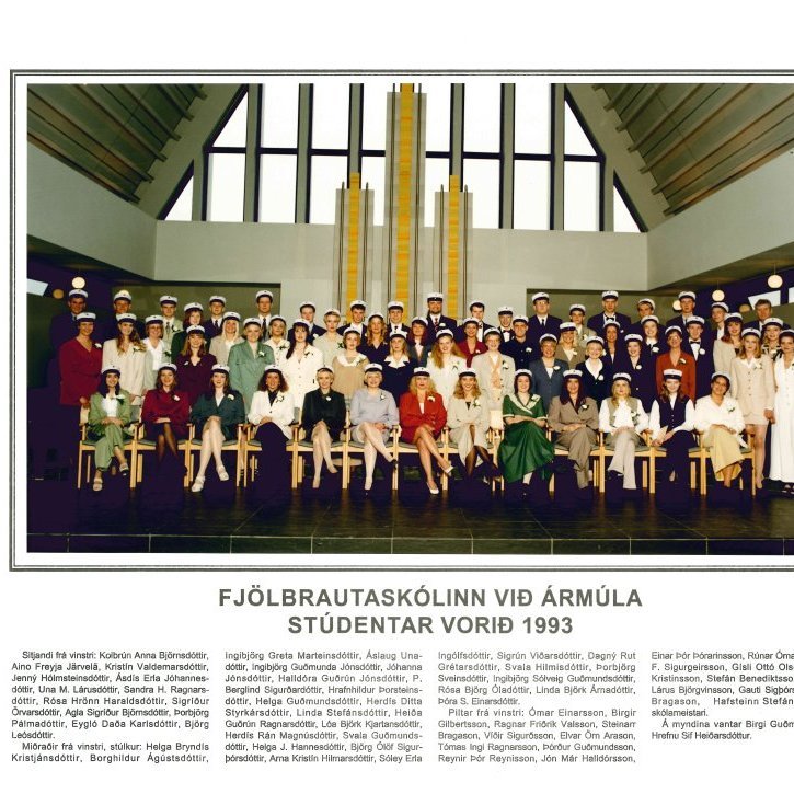 Stúdentar vor 1993