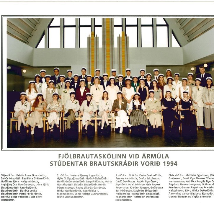 Stúdentar vor 1994