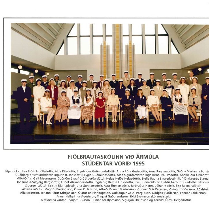 Stúdentar vor 1995