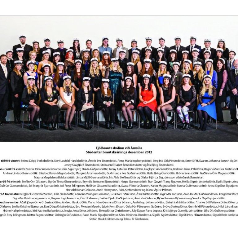 Stúdentar haust 2012
