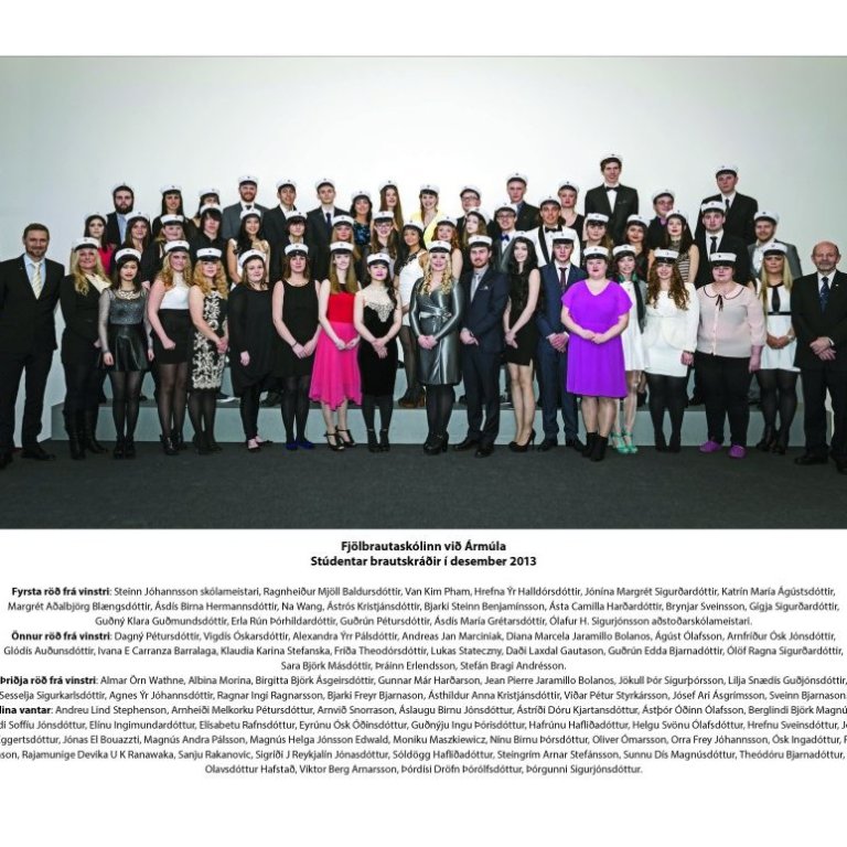 Stúdentar haust 2013