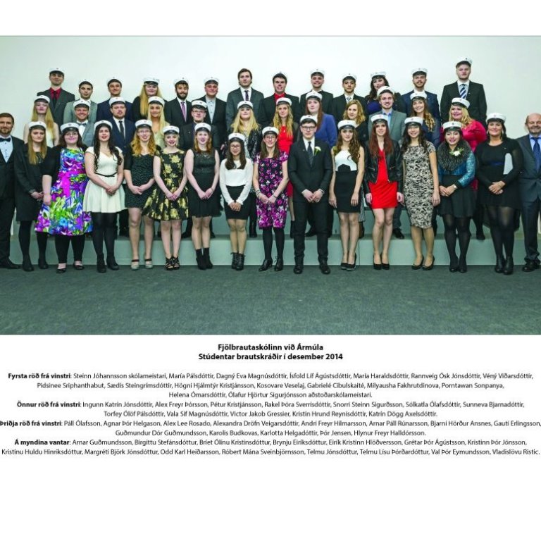 Stúdentar haust 2014