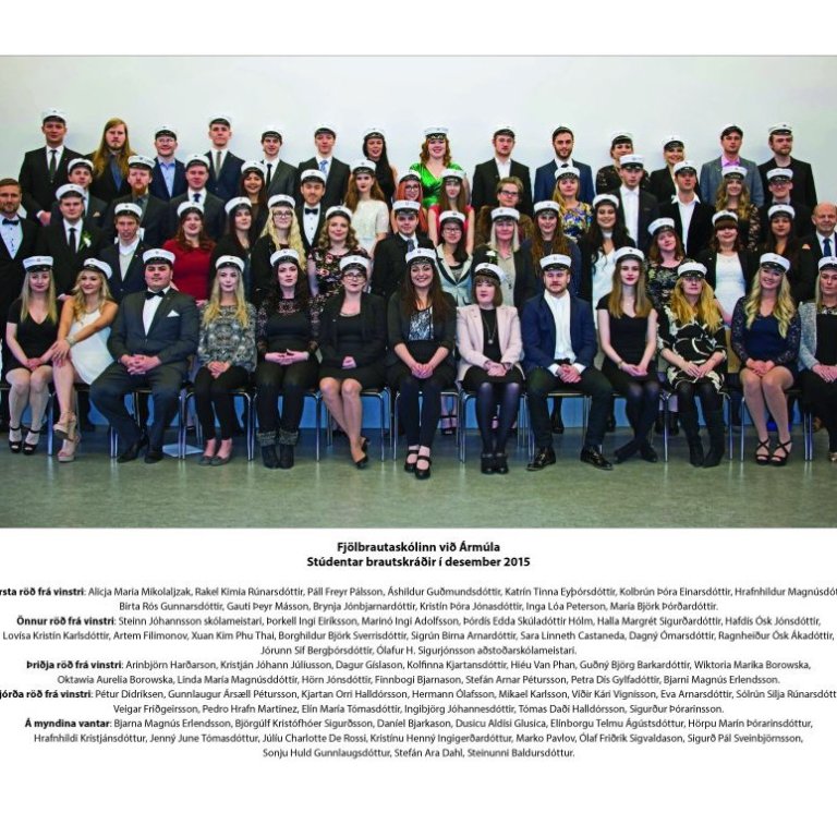 Stúdentar haust 2015