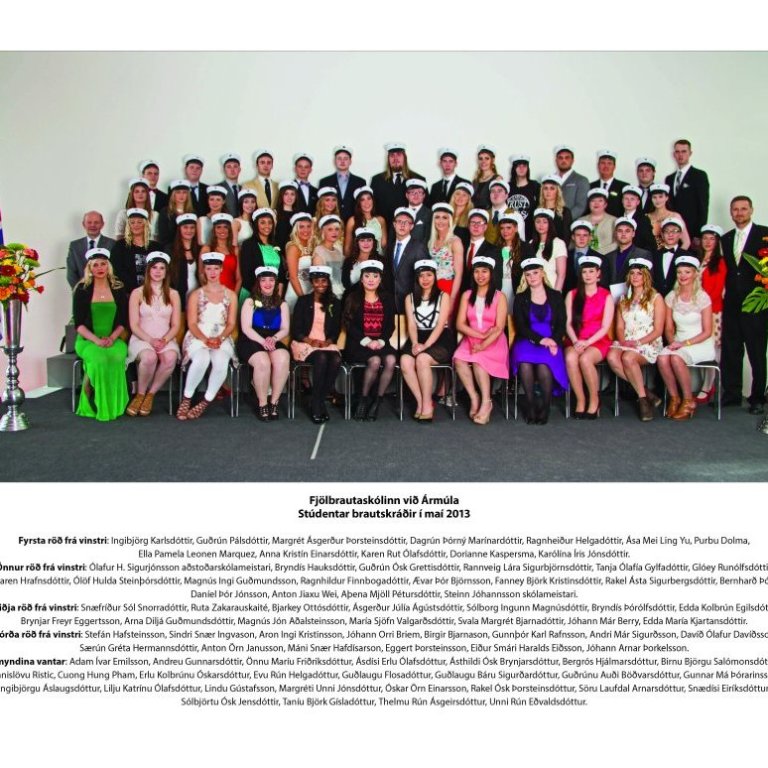 Stúdentar vor 2013