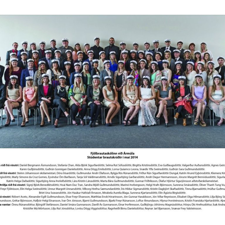 Stúdentar vor 2014