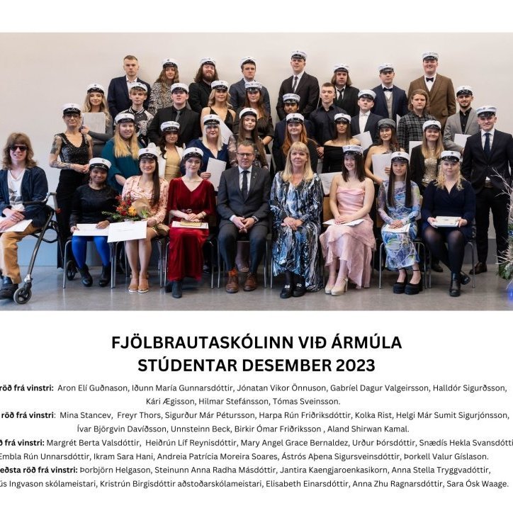 Stúdentar haust 2023