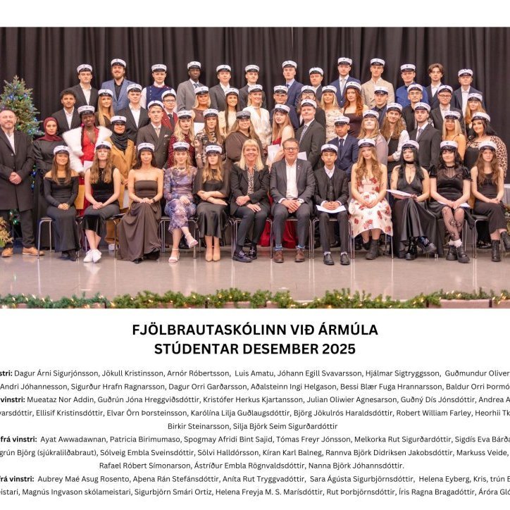 Stúdentar haust 2025