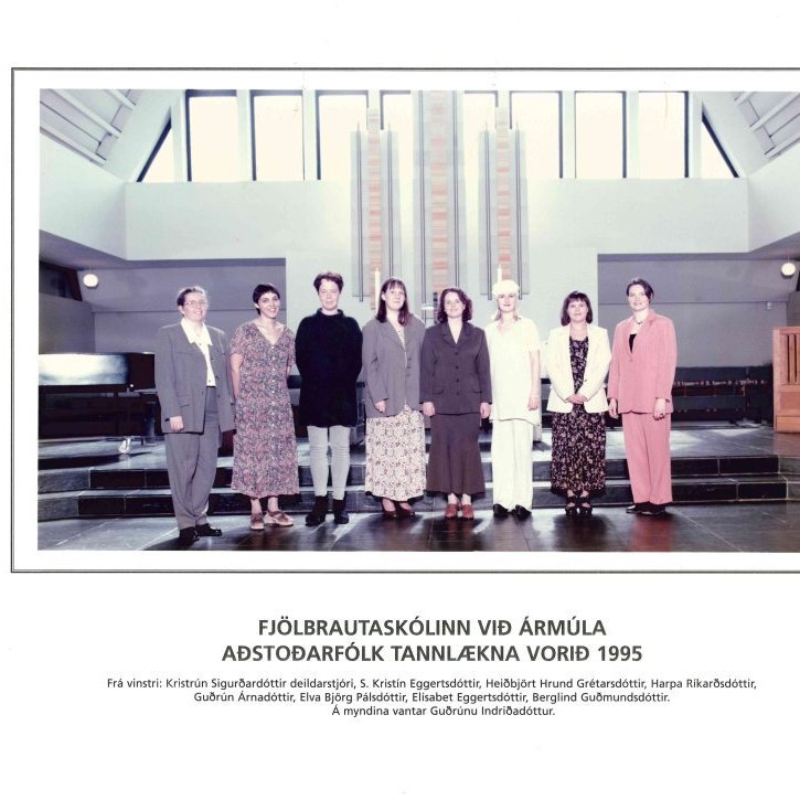 Aðstoðarfólk tannlækna vor 1995