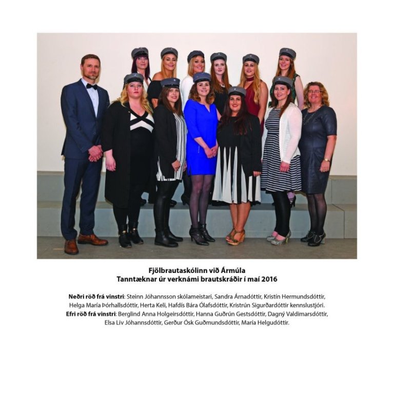 Tanntæknar úr verknámi vor 2023