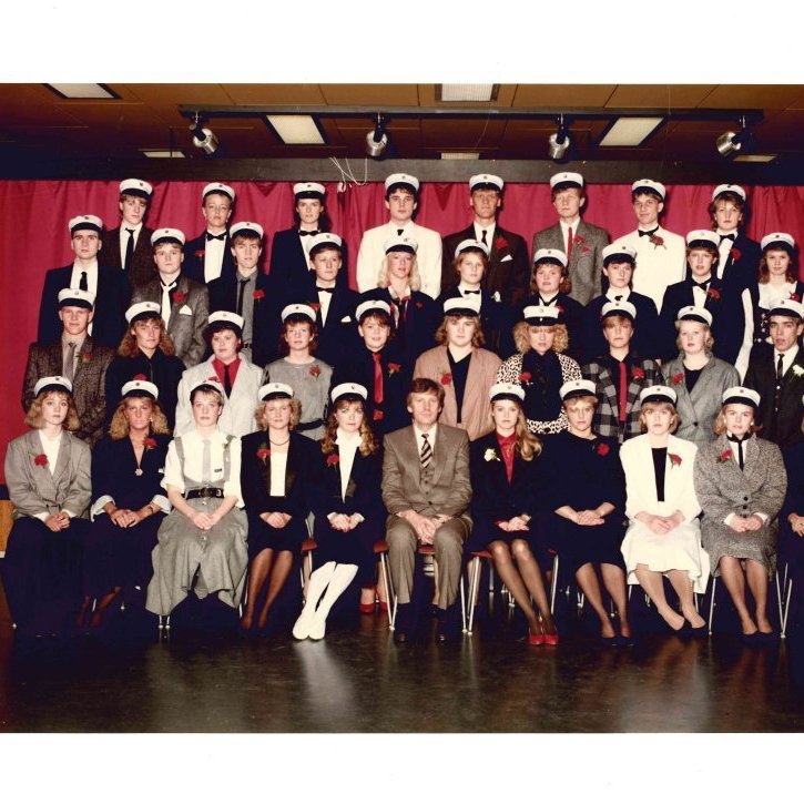 Stúdentar haust 1984