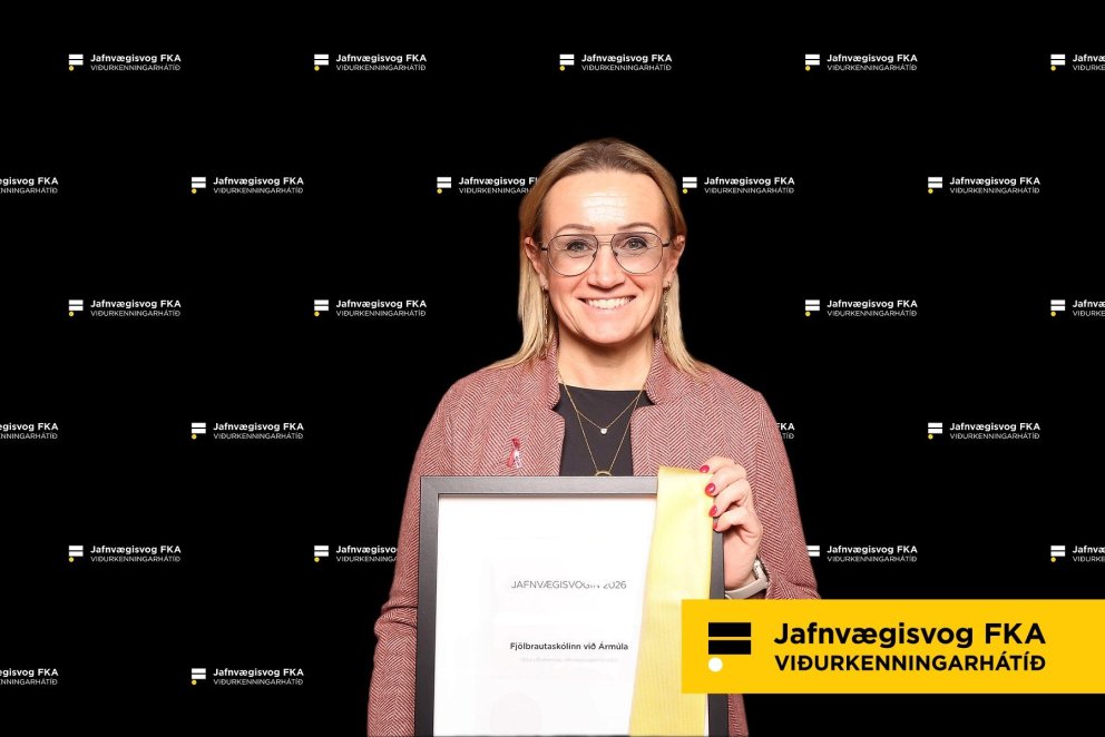 FÁ hlaut viðurkenningu Jafnvægisvogarinnar 2026