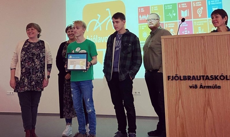 FÁ fær gull-hjólavottun