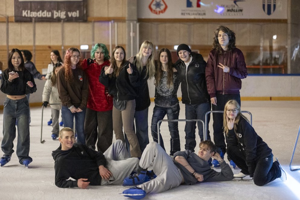 Líf og fjör á skautum!