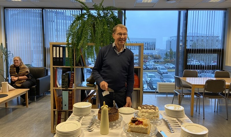 Kveðjustund Vigfúsar