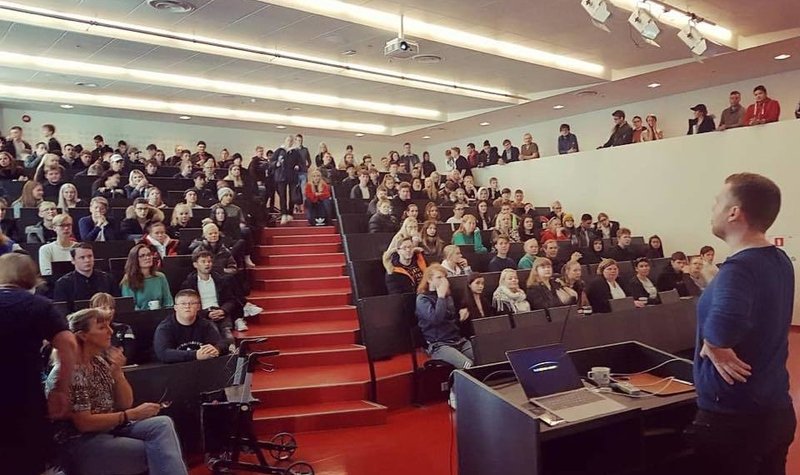 Stjörnu-Sævar í heimsókn