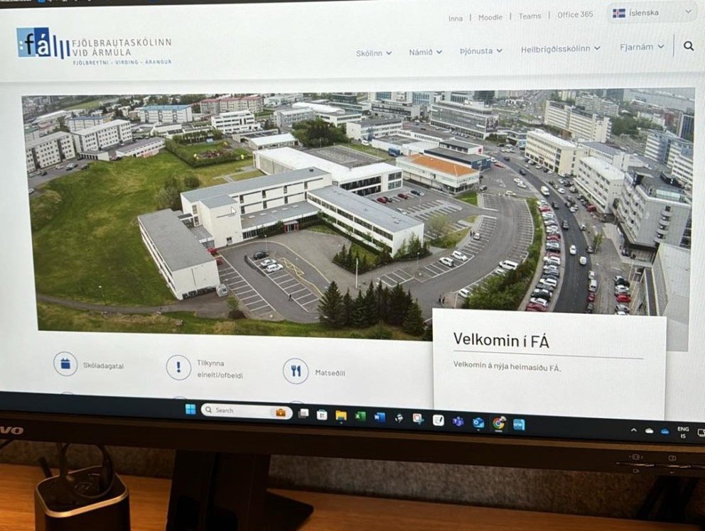 Ný heimasíða komin í loftið