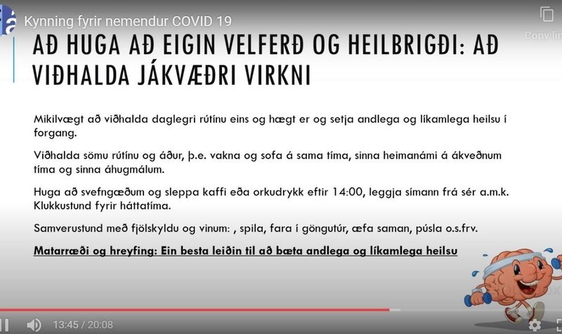 Erindi skólasálfræðings