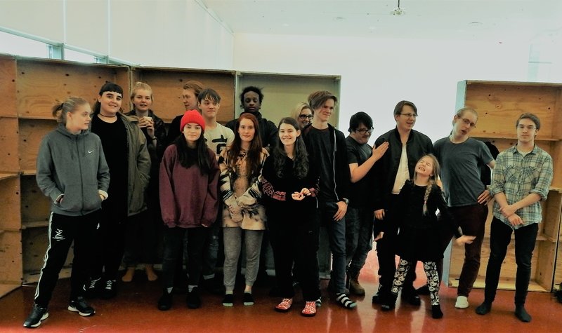 Leikhópur FÁ kominn á fullt