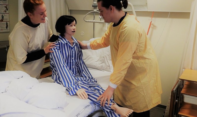 Stína er í góðum höndum