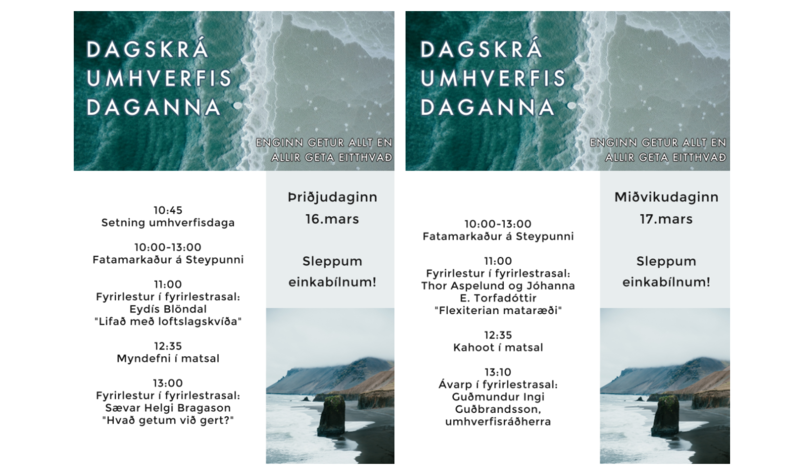 Umhverfisdagar FÁ 2021