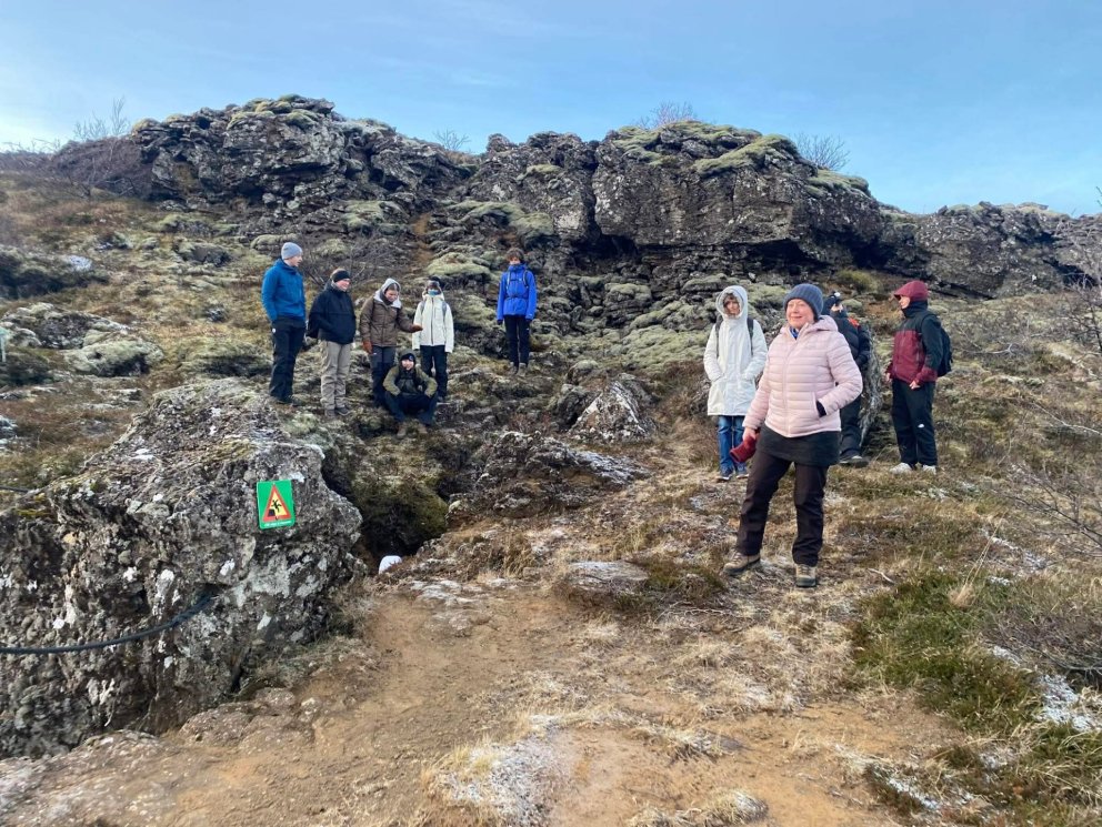 Fyrsta fjallganga annarinnar