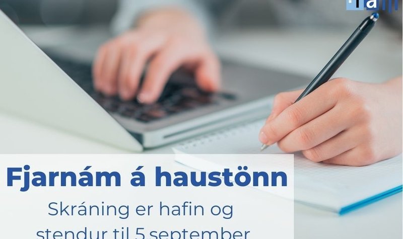 Skráning í fjarnám hafin