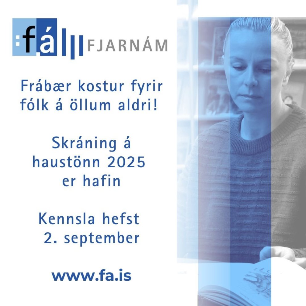 Skráning í haustfjarnám