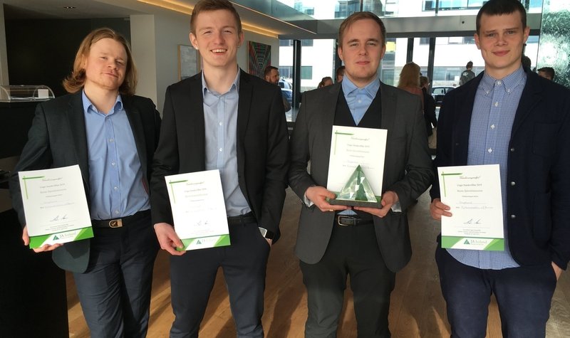 Fimm fræknu.... ungir frumkvöðlar vinna til verðlauna