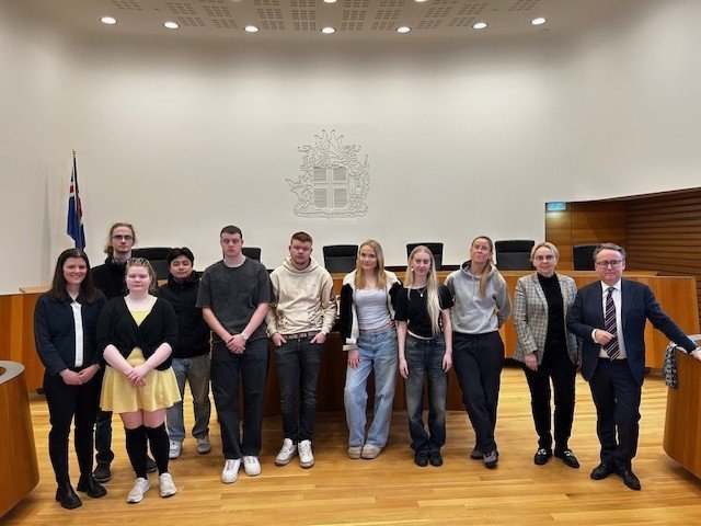 Heimsókn í Hæstarétt Íslands