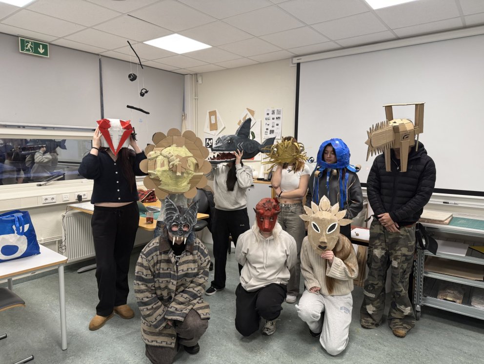 Grímugerð í þrívíðri formfræði