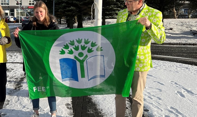 Afhending Grænfánans í 9.skiptið