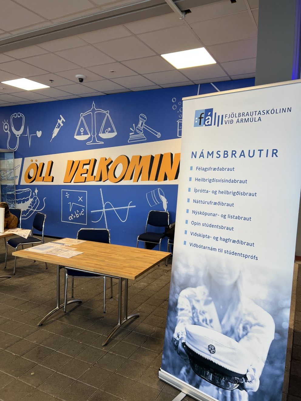 Takk fyrir komuna á opið hús