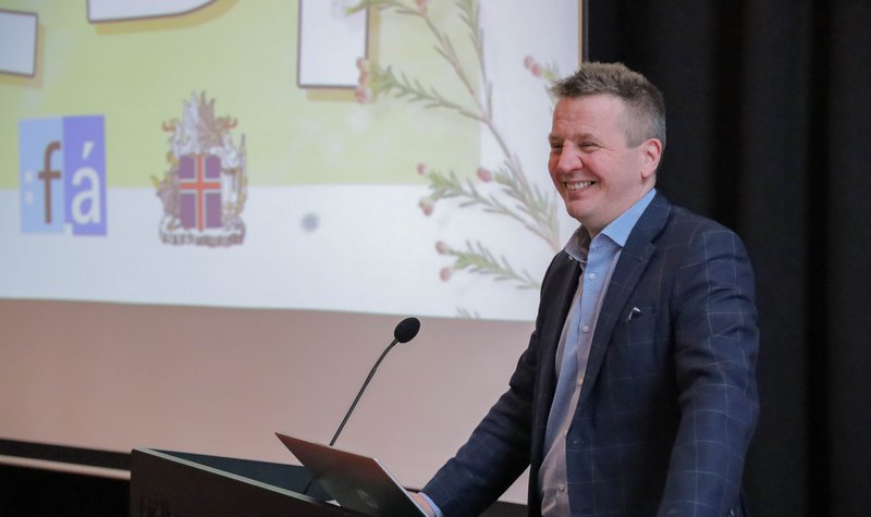 Guðlaugur Þór umhverfisráðherra í heimsókn í FÁ.