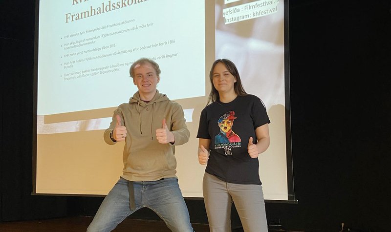 Nemendur FÁ með námskeið í kvikmyndagerð