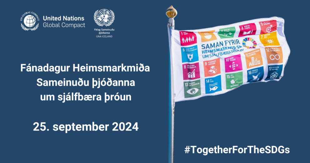 Fánadagur heimsmarkmiðanna í dag!