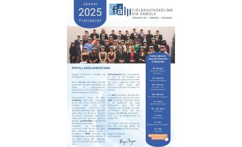 Fréttabréf FÁ - janúar