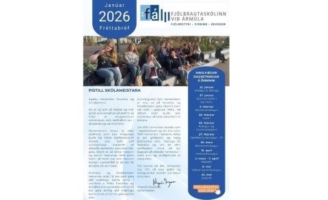 Fréttabréf FÁ - janúar 2025