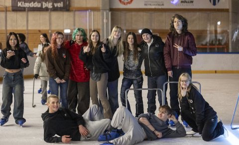 Líf og fjör á skautum!